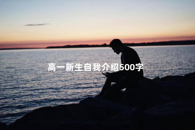 高一新生自我介绍500字